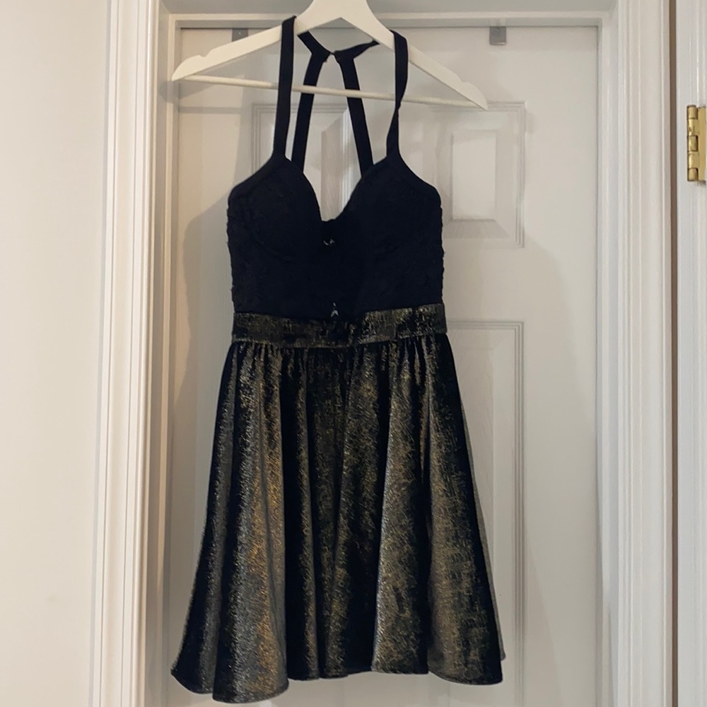 Bebe mini a-line dress